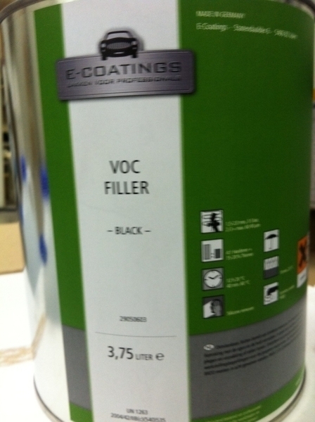 E-Coatings VOC Filler Black