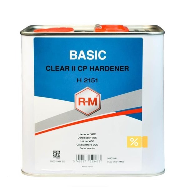 RM C2151 Basic Hardener CP II VOC - 2,5 ltr