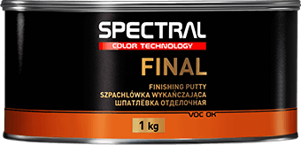 Spectral Final finish plamuur incl. harder 1,0kg